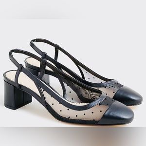 Brand new JCREW sling backs